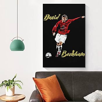 Amazon.co.jp: サッカー選手デビッド・ベッカムHDスポーツポスター